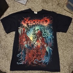 Aborted Medium M Death Metal T Shirt DeathCore Death Core. Ingested Disentomb