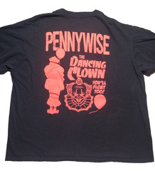 IT Chapter Two Pennywise The Dancing Clown T-Shirt XXL Horror Tee Short Sleeve