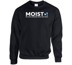 Moist Because Someone Hates This Word Funny T Shirt