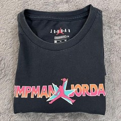 Jordan Shirt Mens XL Black Jumpman Retro Streetwear DD5286-010 Miami Vice Tee