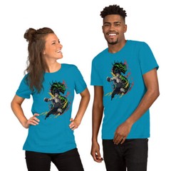 Bruce Lee Anime Dragon Unisex t-shirt