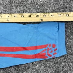 LRG Dead Serious Shirt Mens XL Blue Skeleton Lifted Research Group Kanye Glow