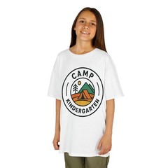 Cute Camp Kindergarten Squad Camper Teacher T-Shirt Comfort Colors