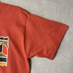Vtg Tampa Florida Fruit Of The Loom Best T Shirt Adult Size M Peach Beach 90s SS