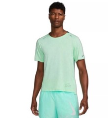 NEW Nike Running Shirt Dri-Fit Adv Slim Fit GREEN DQ6540-342 Mens Size Small NWT