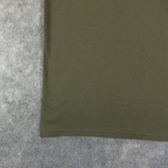 CSG Champs Sports Gear Men Shirt Medium Olive Green Short Sleeve Pleated Sleeves