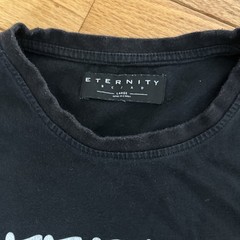 ETERNITY BC/AD “ETERNAL PARADISE” Drinking Skeleton Tropical Men’s Tshirt Black