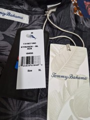 KYLE BUSCH TOMMY BAHAMA BUTTON UP DRESS SHIRT X-LARGE #18 KBM NEW W/TAGS
