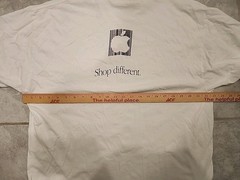 Vintage Apple Store Promo Shirt XL Keystone Y2K Mac Computers