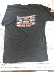 CENTRAL VALLEY CONCRETE & TRUCKING Shirt Black Large (No Tag) Trucker CVC CVT