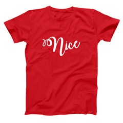 Nice Christmas Xmas Holidays Family Funny Couples Red Basic Men’s T-Shirt