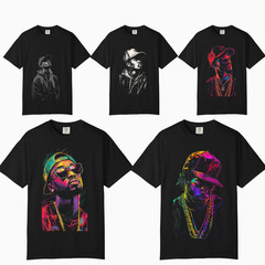 Neon Urban Hip Hop Streetwear Tee, Comfort Colors T Shirt, Unisex Streetwear Tee
