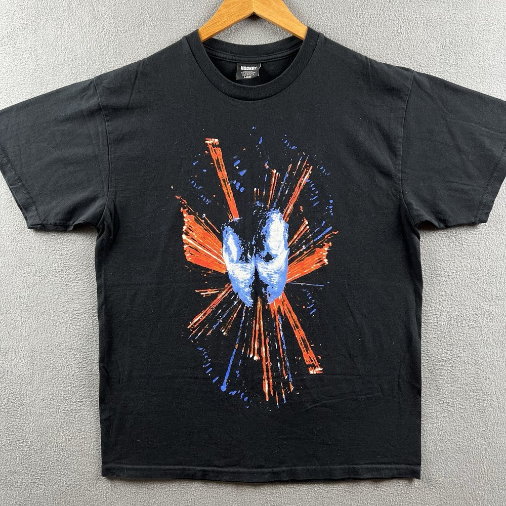 Hockey Eyes Without A Face Shirt Mens Large Black Supreme Streetwear