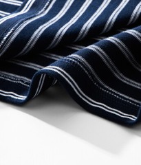 Mens Retro Sailor’s Stripe Short Sleeve T-Shirts Classic Henry Shirt Casual Tops