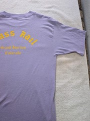 Vintage Grand Junction Colorado Bar Employee Single Stitch T-shirt Brass Rail
