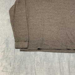 Lee Thermal Shirt Mens XL Gray Waffle Knit Regular Fit Outdoor Henley Neck