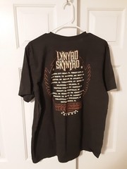 Lynyrd Skynyrd 2021 Big Wheels Keep On Turnin’ Tour T-Shirt X Large