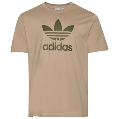 Adidas Trefoil Wonder Beige T-Shirt Men’s Large NWT! (JV5870)