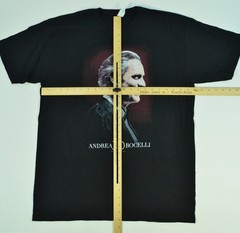 Andrea Bocelli 2024 Tour Andrea Bocelli 30th Anniversary Tour Shirt Large New