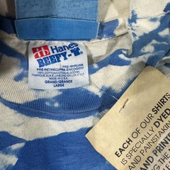 Vintage 90s Kite AOP Hand Dyed Local Color Reach For The Sky Shirt – Size Large