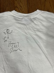 Vintage Henry Lee Summer Single Stitch Band Concert White Shirt Signed