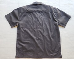 Forever 21 Men’s Apparel Black Woven Top Polo Shirt – Size: Medium