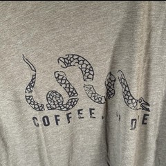 Lot Of 3 Black Rifle Coffee T Shirt Mostly Peaceful Coffee Or Die AR Grey SZ XL