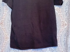 Prince Purple Rain Band Graphic T-Shirt Black Short Sleeve Crew Neck Size L