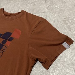 Arc’teryx Men’s T-Shirt Brown Logo Tee Short Sleeve Outdoor Cotton Medium