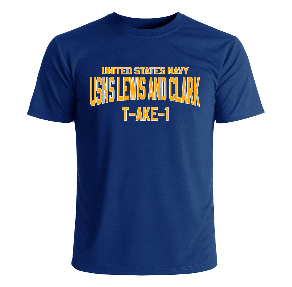 USNS Lewis and Clark T-AKE-1 US Navy T-Shirt