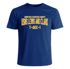 USNS Lewis and Clark T-AKE-1 US Navy T-Shirt