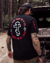 SC IRREGULARS JESUS PRAYER DIE BEFORE YOU DIE SS T-SHIRT LARGE NSW DEVGRU SEALED