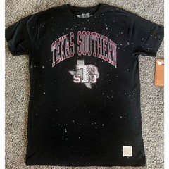 Retro Brand NCAA Texas Southern Black T-Shirt Large (NWT)