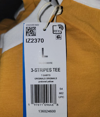 NEW MEN’S ADIDAS ORIGINALS 3-STRIPES CALIFORNIA TEE SHIRT ~SIZE LARGE ~ IZ2370