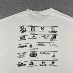Vtg FOTL XL Shirt Walk A Block New Balance Newton Massachusetts April 16 2000