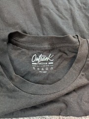 Outrank T-Shirt Men’s M Black Graphic Print Money Bags NWT