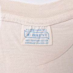 Vintage 60s Bad Boy Vince T Shirt Mens XL White Brent Montgomery Ward Thin Punk