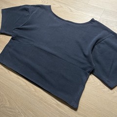 VTG 80s Medinas Gym Size XL Cropped Wide Fit Bodybuilder Muscle Shirt USA Black