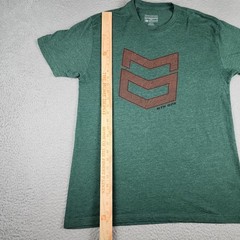 MTN OPS Shirt Mens Large Green Short Sleeve Graphic Tee Casual Outdoors