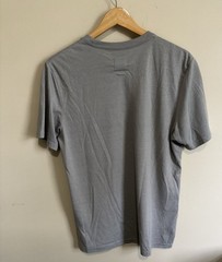 Oakley Hydrolix Gray Logo Graphic Performance T-Shirt Men’s Size S