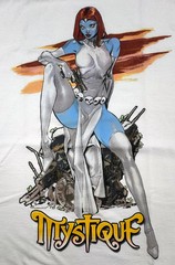 Marvel – X-Men – Mystique – white XL – T-Shirt