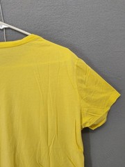 J Crew Shirt Mens Medium Yellow Golfo Di Napoli Capri Graphic Short Sleeve Tee