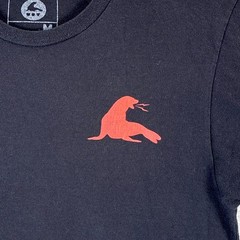Urt Tshirt Mens M Black Red Shark Week Navy Seals Coronado Military Ocean SoCal