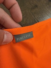 Portwest Mens Orange Hi-Vis Performance Workwear Reflective T-Shirt 3XL NWT New