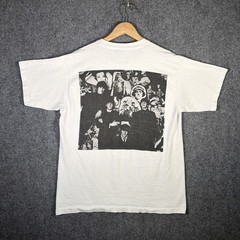 Vintage The Beatles Shirt Mens Large White 90s 1993 For Sale Portrait Art Music