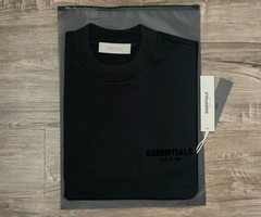 NEW Fear of God Essentials T-Shirt Black Stretch Limo Sz XXS-XL FREE SHIPPING