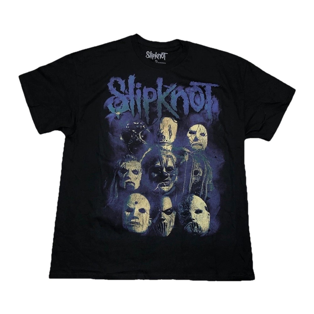 Slipknot T Shirt XL Black Here Comes the Pain 25 Years Tour Merch NEW *flaw