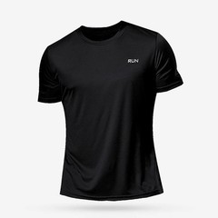 Men’s Compression Gym T Shirt Quick Dry Running Fitness Sports Top UK
