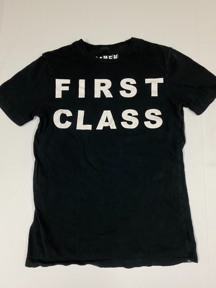 First Class Men Shirt Extra Small Black First Class