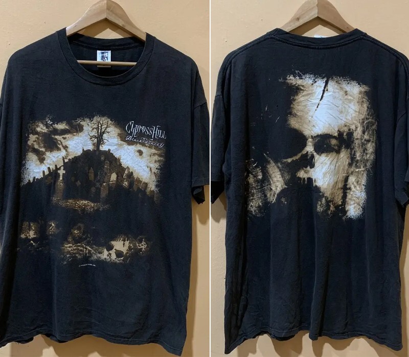 Cypress Hill Black Sunday T shirt Rap Tees 90s Basic style Size S-5XL
